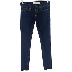 Abercrombie & Fitch Women's Skinny Jeans - Dark Blue